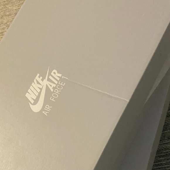 Nike Grey Custom Air Force 1s - Picture 2 of 2